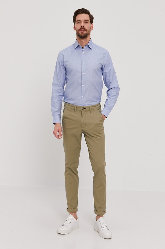 Odzież Selected Homme - Koszula 16058640 niebieski