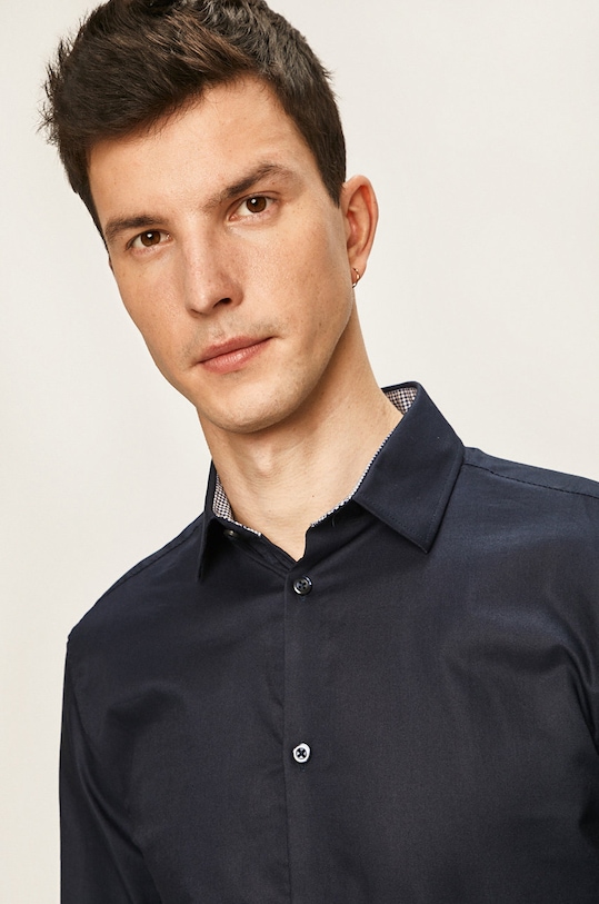 Selected Homme - Koszula 16058640 16058640 granatowy AA00