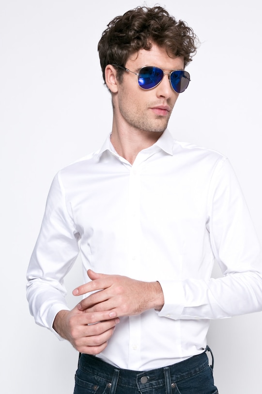 Jack & Jones - Koszula z elastanem biały 12097662