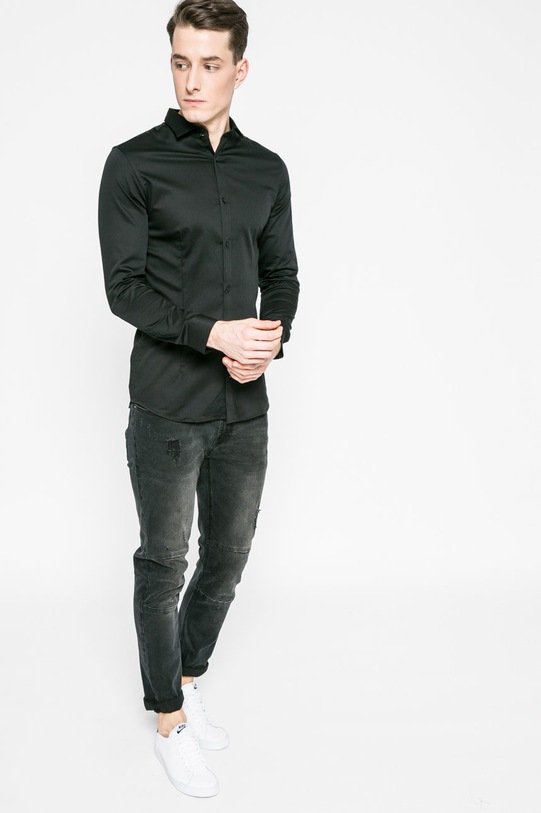 Oblečenie Jack & Jones - Košeľa 12097662 čierna