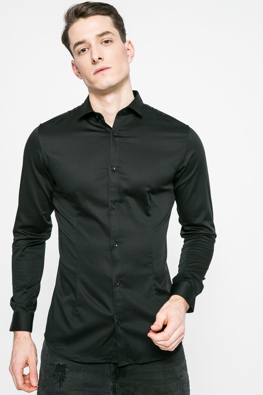 Jack & Jones - Košeľa 12097662 čierna