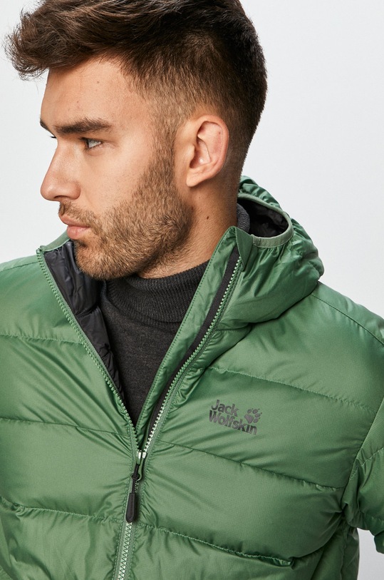 Jack Wolfskin geaca sport din puf Helium verde 1200573