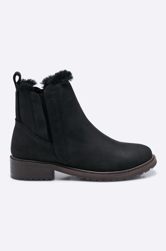 Emu Australia - Botki Pioneer płaski czarny W11692.Bla