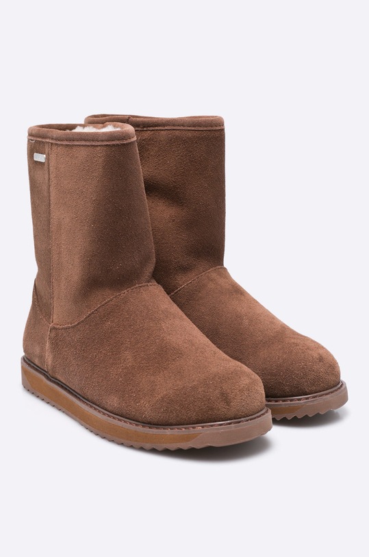 Emu Australia - Členkové topánky Paterson Classic Lo W11590.Oak hnedá AW17