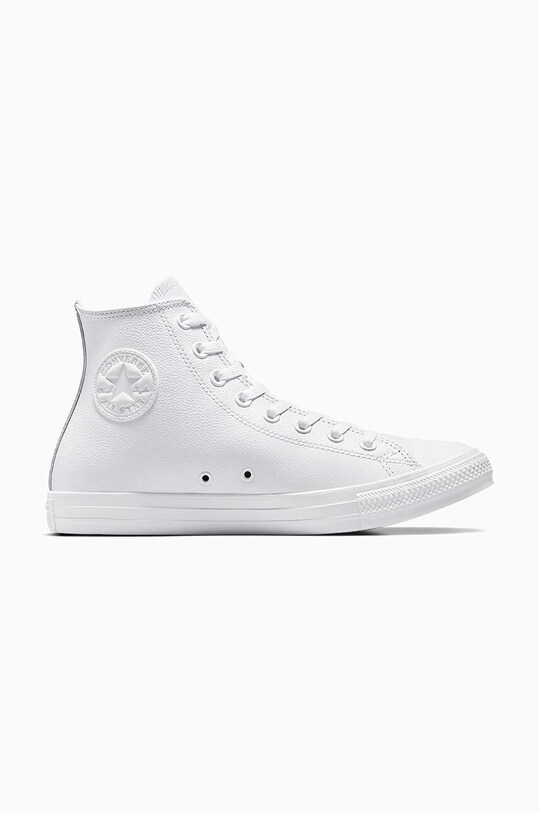Converse - Trampki Chuck Taylor All Star Leather płaska biały 1T406