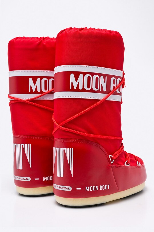 Moon Boot - Зимові чоботи Nylon червоний 14004400.3