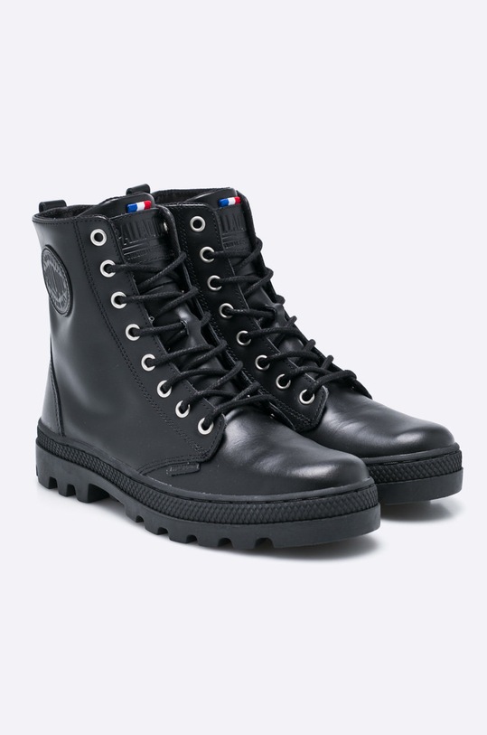 Palladium - Nízké kozačky 95527.008.M 95527.008.M černá AW19