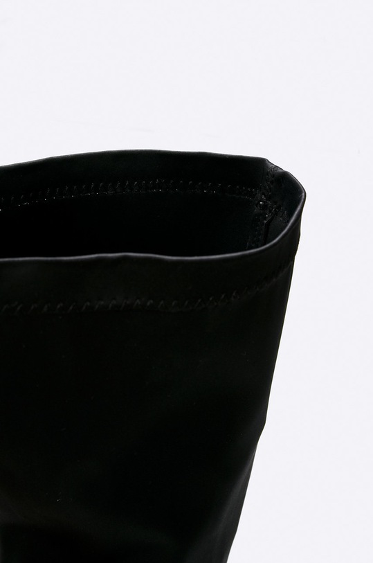 Public Desire - Vysoké čižmy REFUGE.BLACK čierna