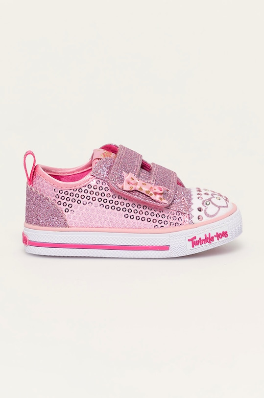 Skechers buty dziecięce syntetyczny różowy 10764N