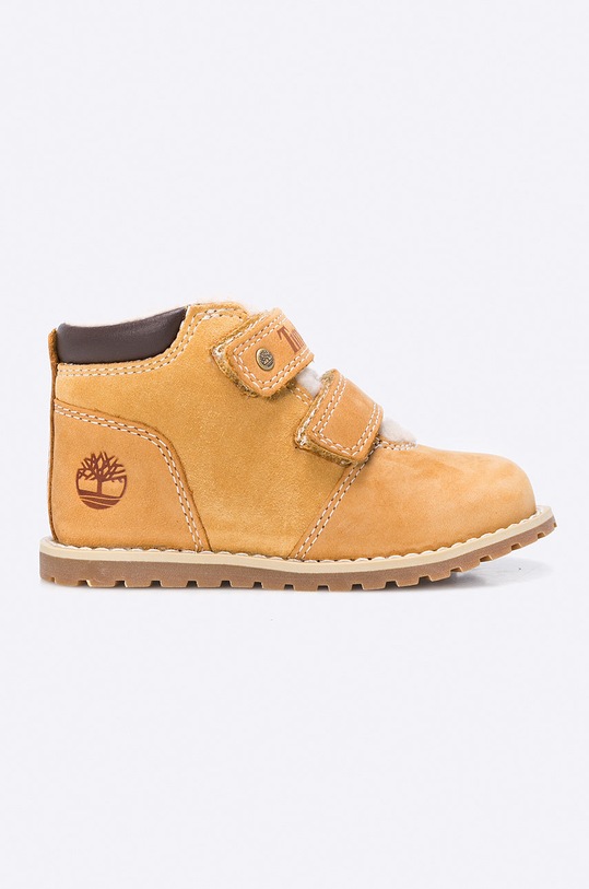 Timberland - Detské topánky Pokey Pine Warm Lined H&L hnedá A1NQ3