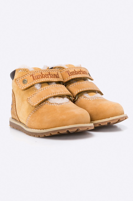 Timberland - Detské topánky Pokey Pine Warm Lined H&L A1NQ3 hnedá AW17