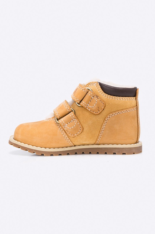 Dievča Timberland - Detské topánky Pokey Pine Warm Lined H&L A1NQ3 hnedá