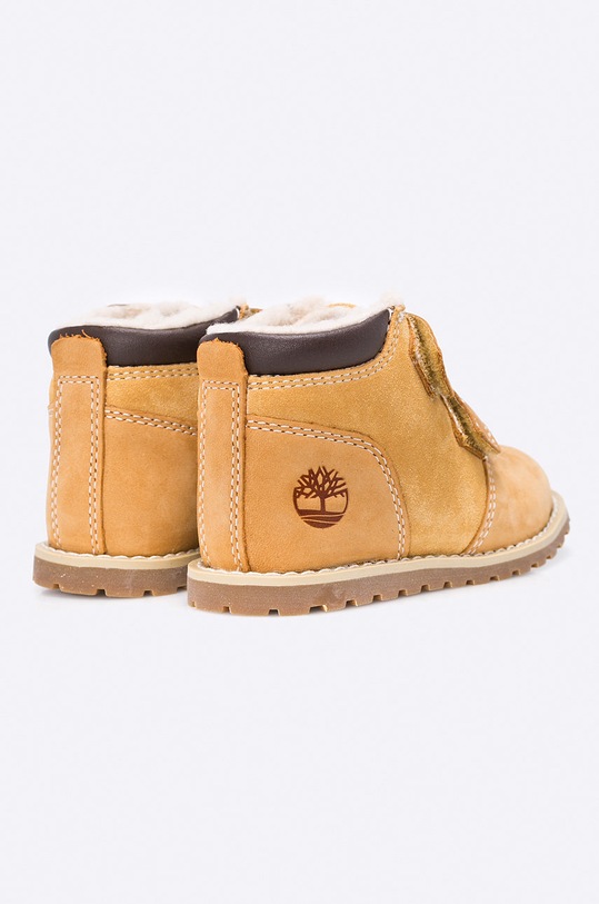 Timberland - Detské topánky Pokey Pine Warm Lined H&L hnedá A1NQ3