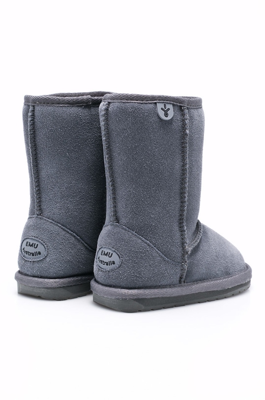 Emu Australia - Zimní Dětské boty Wallaby Lo šedá K10102.Cha
