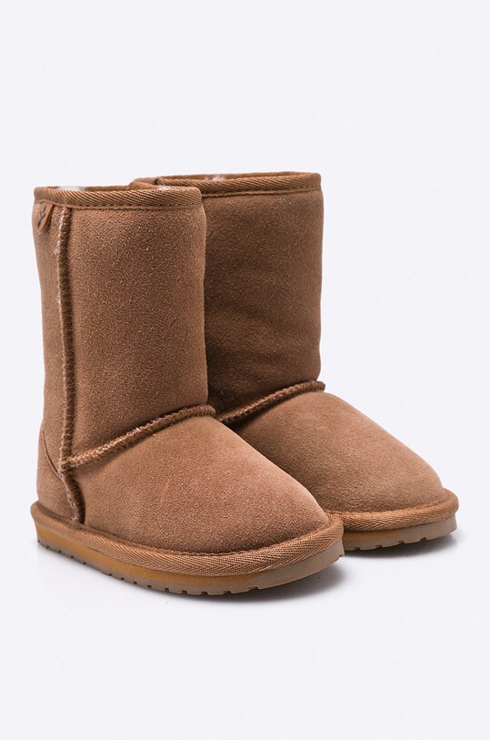 Emu Australia - Pantofi copii Wallaby Lo maro K10102.Che