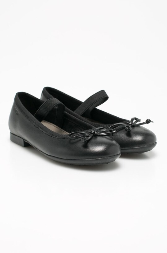 Geox - Baleriny dziecięce J3455B00043C9997.29.34 czarny AW17