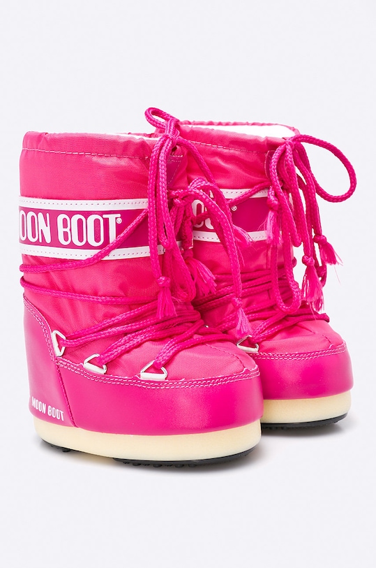 Moon Boot - Dětské sněhule Nylon Bouganville 14004400.62 růžová AW17