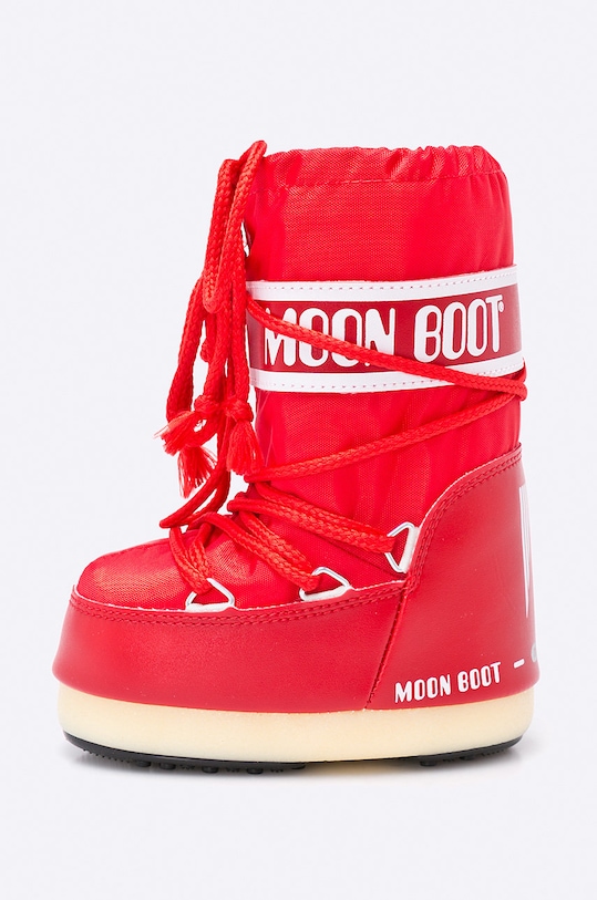Dievča Moon Boot - Detské snehule Nylon Rosso 14004400.3.RED červená