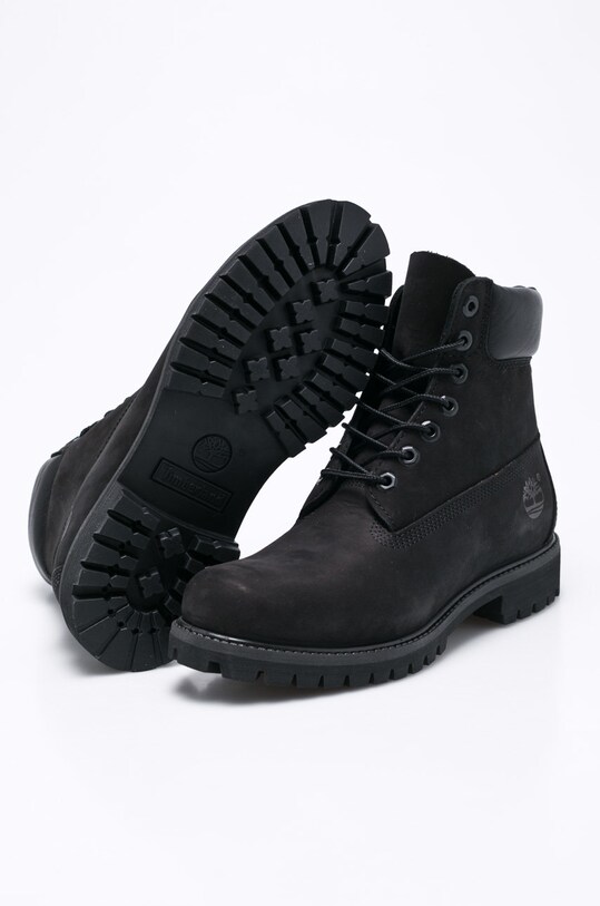 Timberland 6" Boot Black Nubuck Premium 10073 black