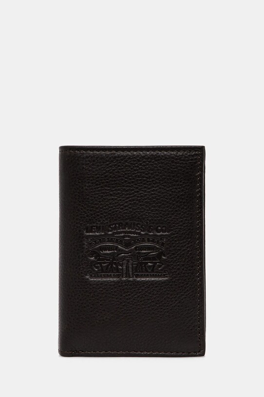 Levi's - Кожаный кошелек коричневый 77173.0371