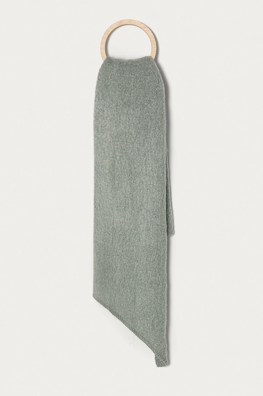 Pieces Fular tricotaj verde 17076047
