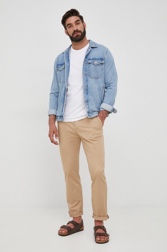 Hlače Gant 1500150 smeđa AW21