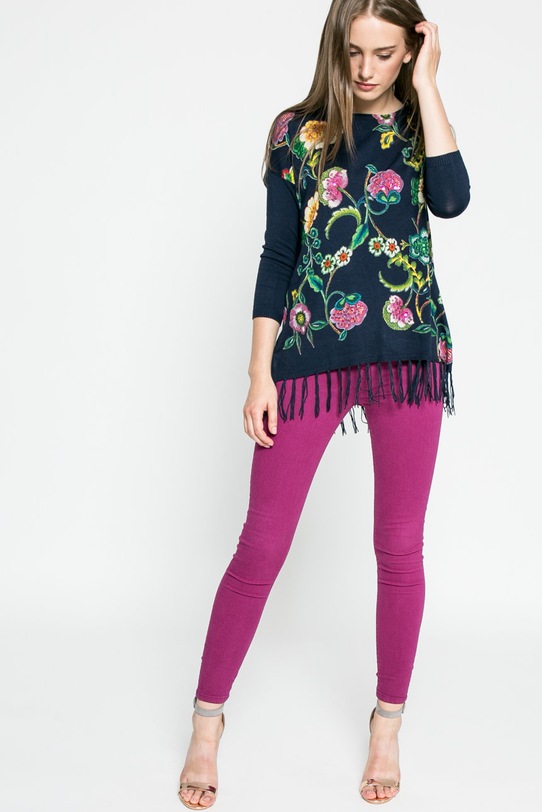 Desigual - Pulover 71J2EA5 bleumarin AW17