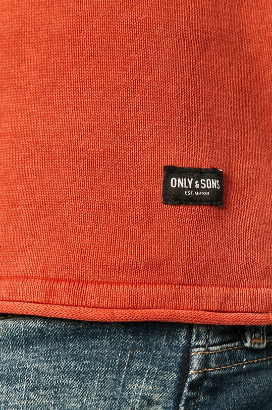 Only & Sons - Sweter 22006806 czerwony