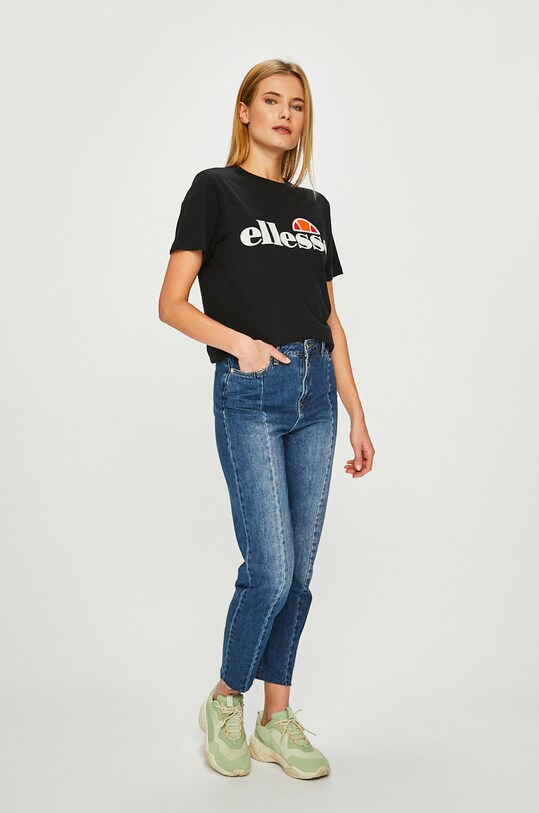 Ellesse tricou din bumbac SGS03237 negru SS23