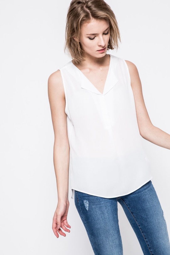 Vila - Top casual biały 14044615