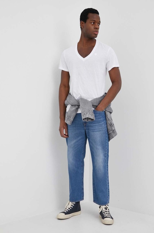 G-Star - Tričko bílá D07203.2757