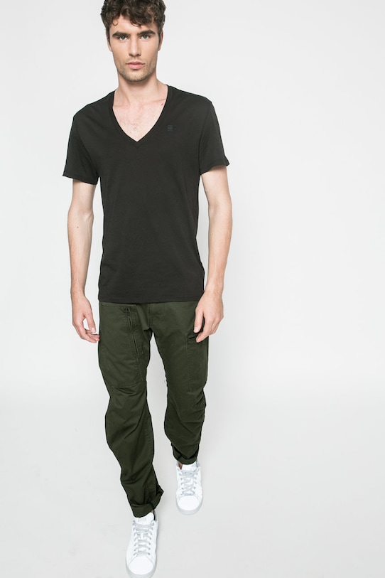 G-Star - T-shirt D07203.2757 D07203.2757 granatowy AW17