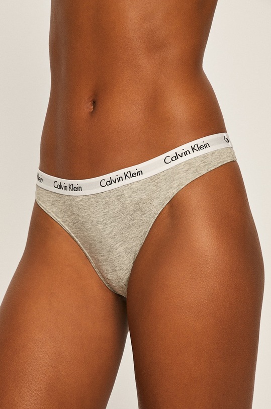 Oblečenie Calvin Klein Underwear - Tangá (3-pak) 000QD3587E... viacfarebná