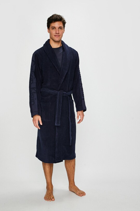 Calvin Klein Underwear - halat bleumarin 000EM1159E