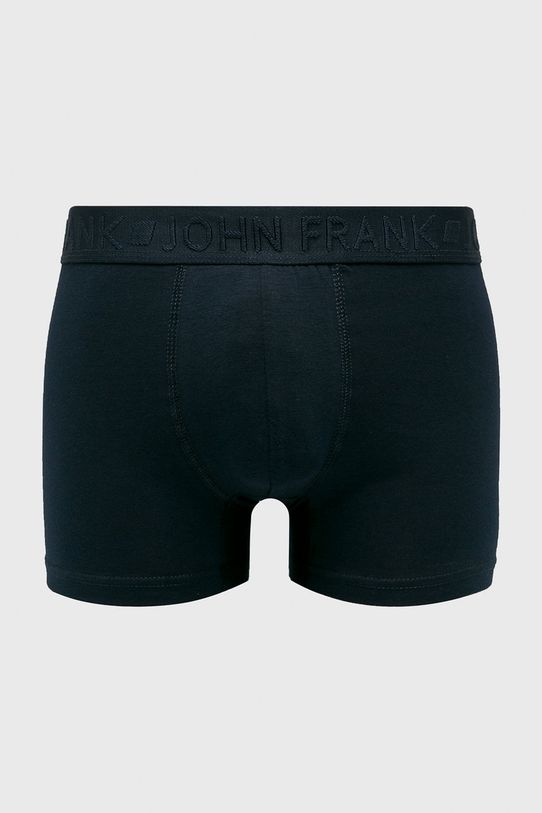 John Frank - Bokserice (3-pack) pletivo mornarsko plava JF3BCA09