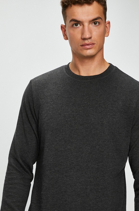 Jack & Jones - Кофта хлопок серый 12136886