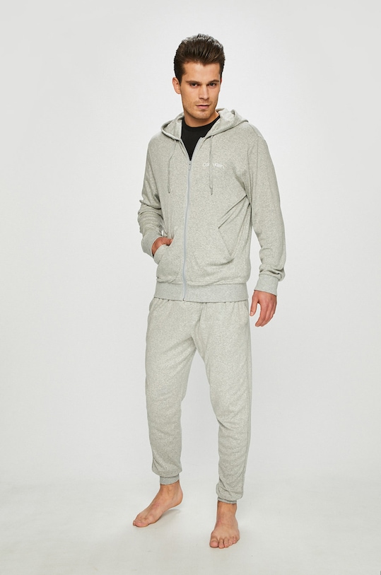 Calvin Klein Underwear - Mikina 000NM1542E sivá AW18