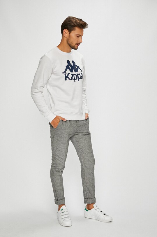 Kappa - Bluza 703797 biały AW20