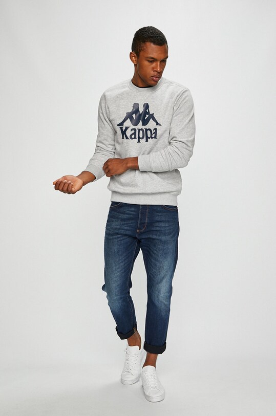 Kappa - Bluza 703797 gri AW20