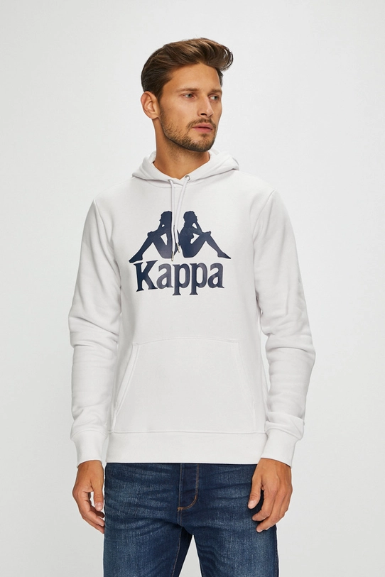 Kappa - Bluza print alb 705322