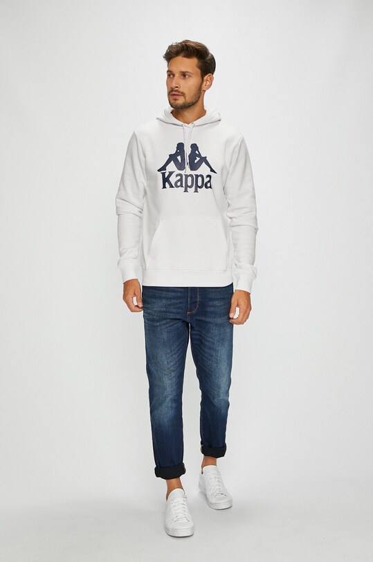 Kappa - Bluza 705322 biały SS20