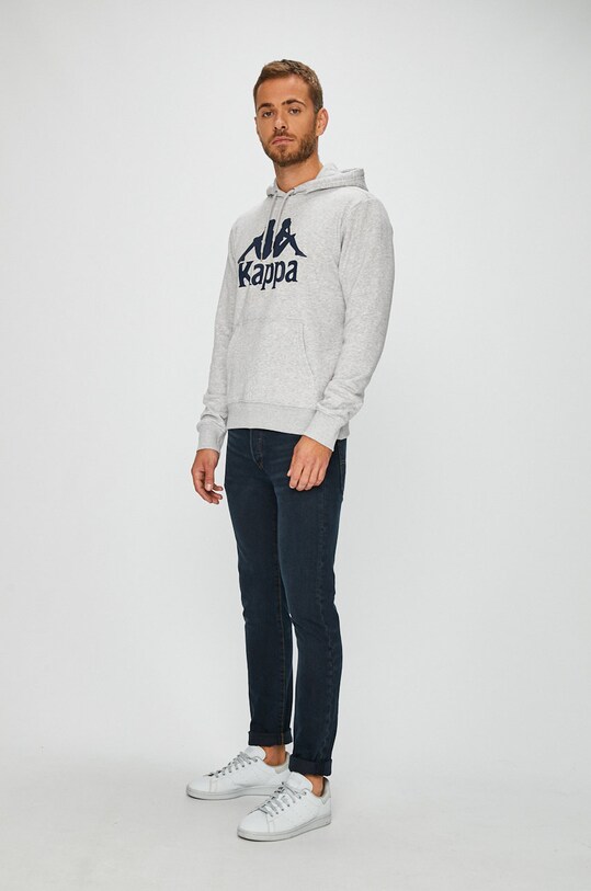Kappa - Mikina 705322 sivá SS20