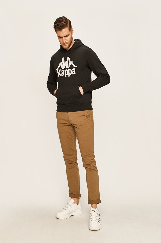 Kappa - Bluza 705322 czarny SS20