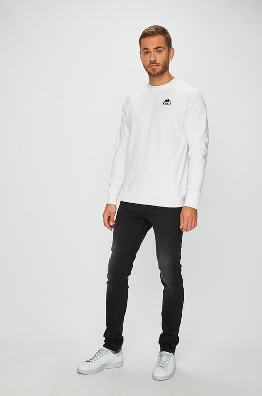 Kappa - Bluza 705421 biały SS20