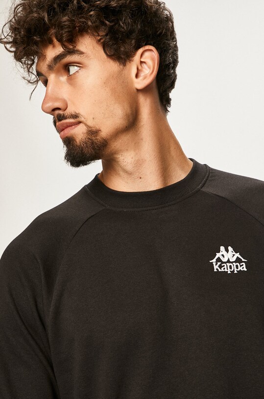 Kappa - Bluza 705421 czarny SS20