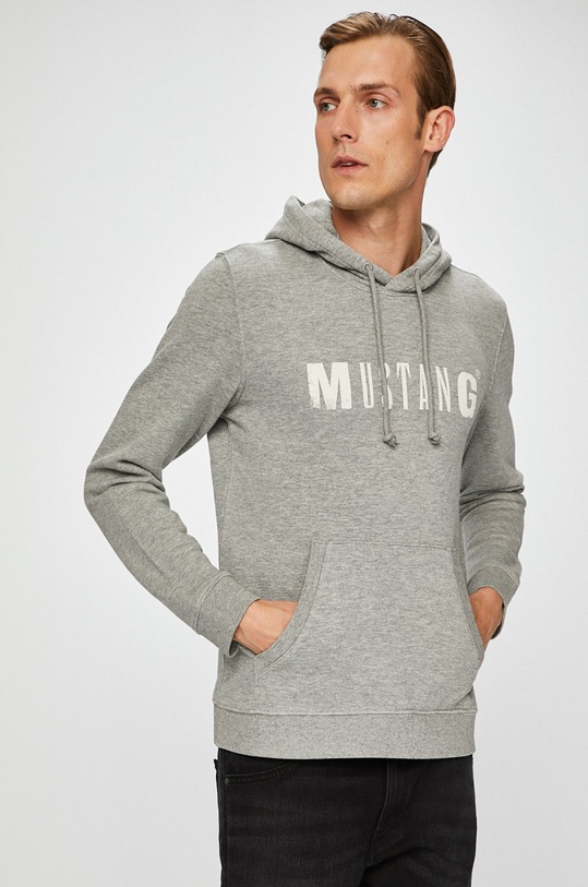 Mustang - Bluza print gri 1006289.4140