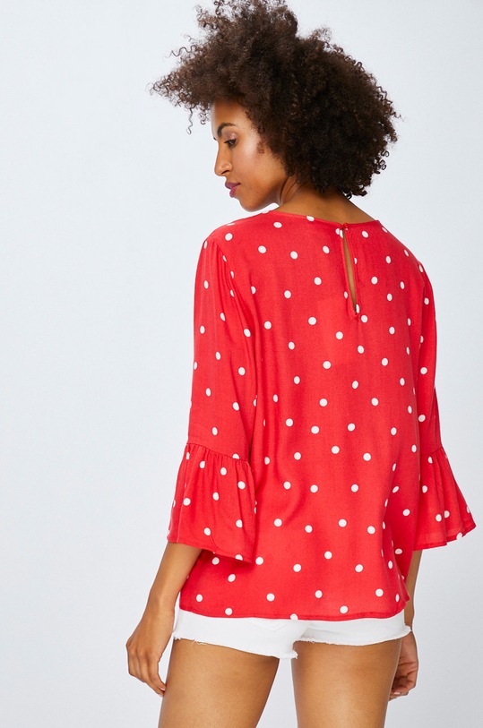 Odzież Vila - Bluzka 14047300 czerwony