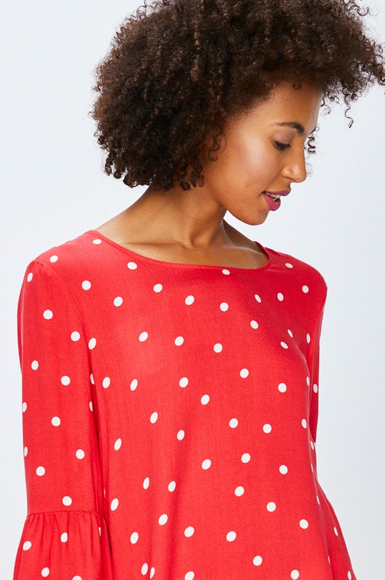 Vila - Bluzka czerwony 14047300