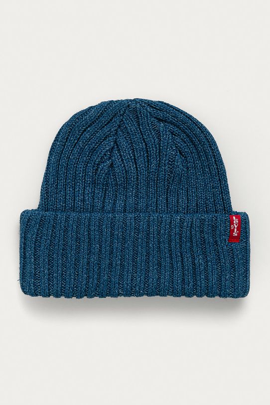 Levi's - Czapka bawełna niebieski 77138.0995