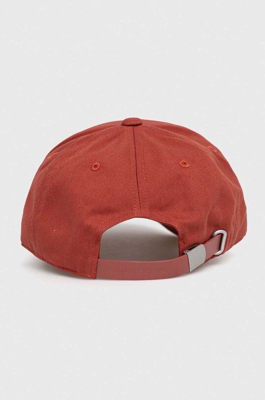 Accesorii Armani Exchange șapcă din bumbac 954039.CC513 portocaliu